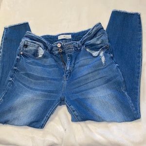 KanCan ankle skinnies